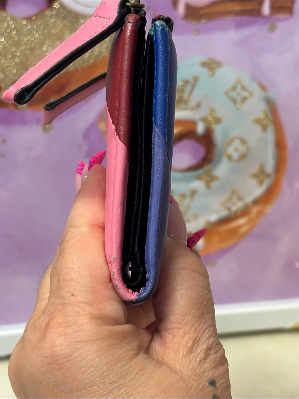Kurt Geiger Rainbow🌈Zipper Wallet